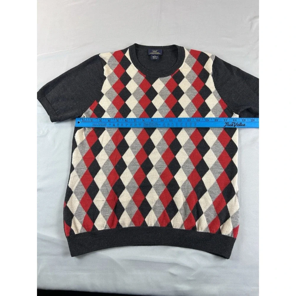 Men's Brooks‎ Brothers 346 Argyle Sweater – Size XL (fits like Small)